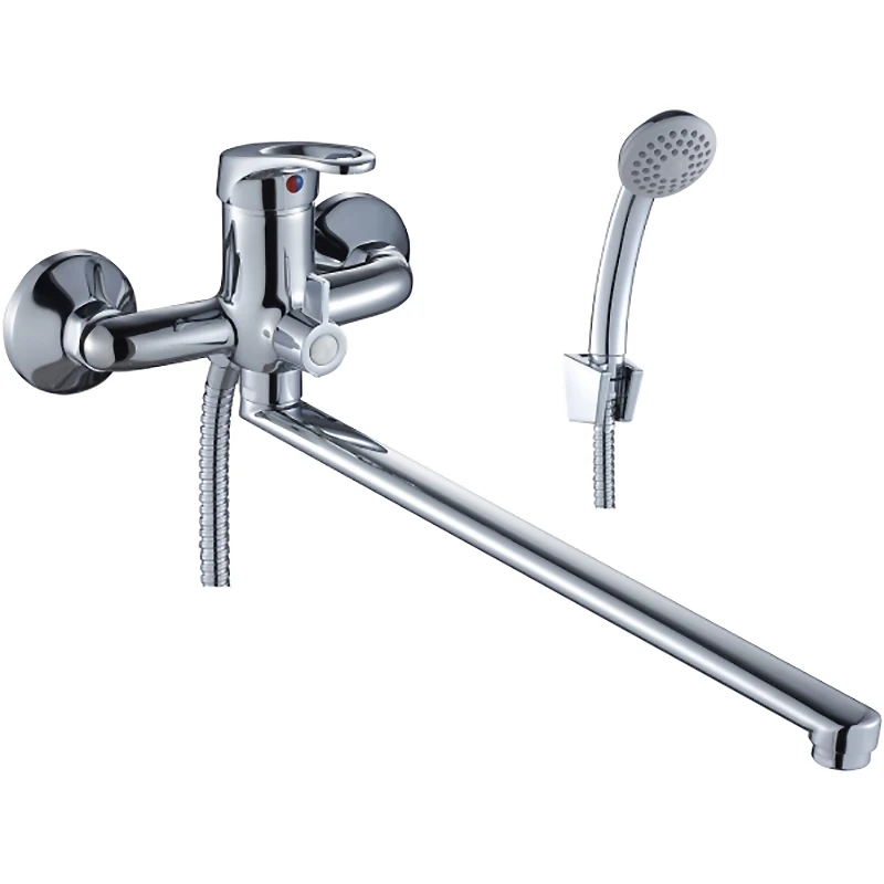 Смеситель для ванны Rossinka B35-32 (цвет: хром аэратор душевой шланг держатель душа) |