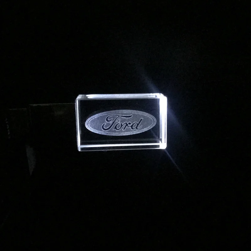Ford автомобильный брелок с логотипом украшением в виде кристаллов флэш