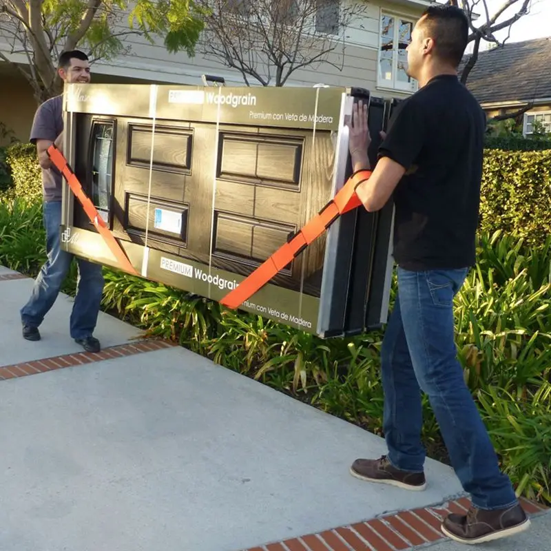 Оранжевые подвижные ремни для вилочного погрузчика предплечья подъемная и