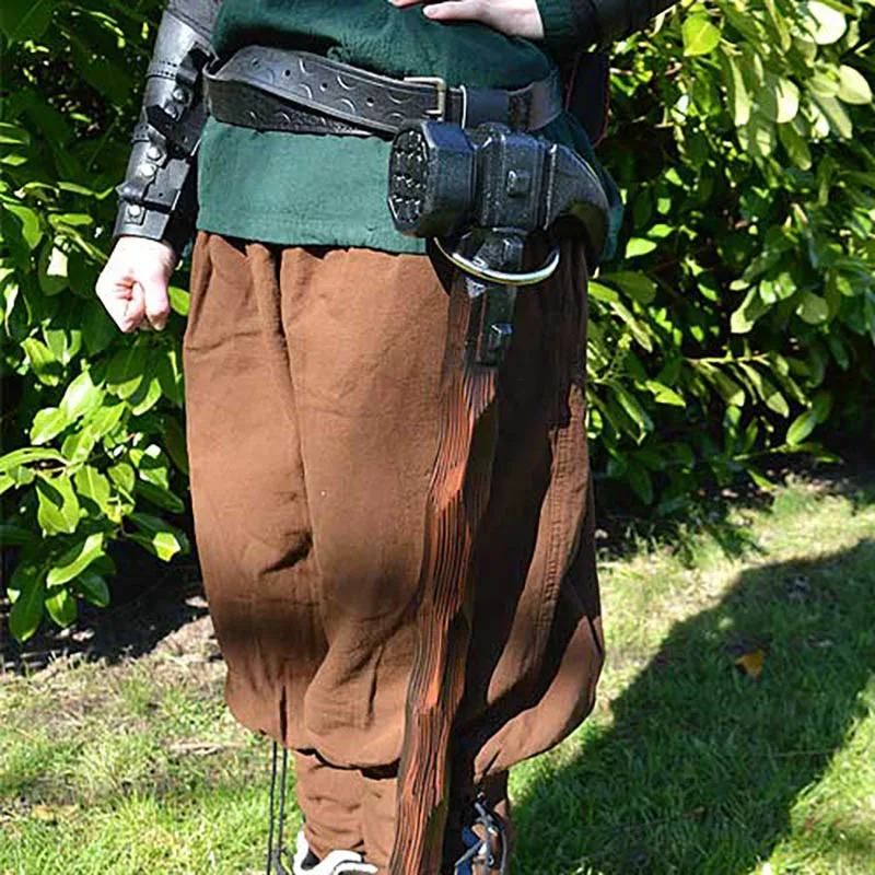 Средневековый военный топор-молот кольцо лягушка булава ремень вешалка для