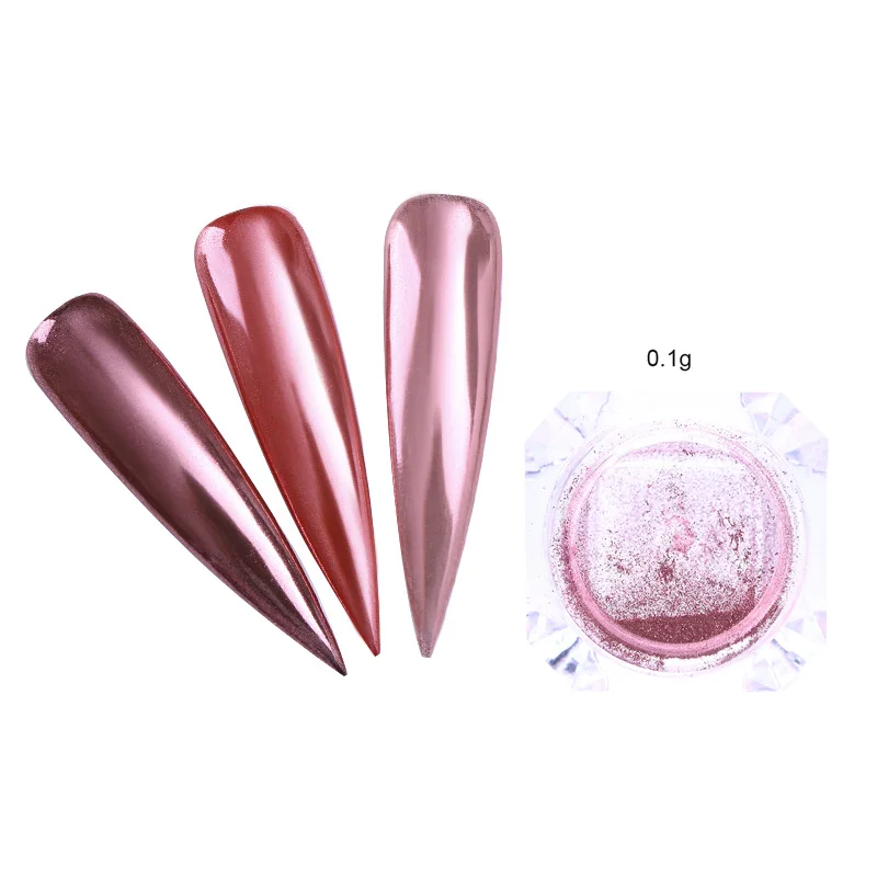 0.1g Color 11 Николь дневник Аврора неоновый блеск для ногтей Хамелеон блестящая пудра зеркальное искусство ногтей пылезащитный пигмент - Цвет: 0.1g Color 11