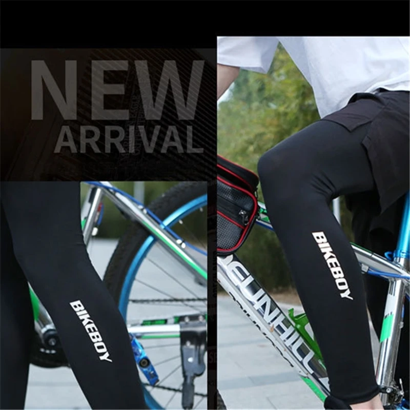 

BIKEBOY Summer Sun protection leg cover defend Uv Breathable Sun Protection Leggings High elasticity Cycling Supplies