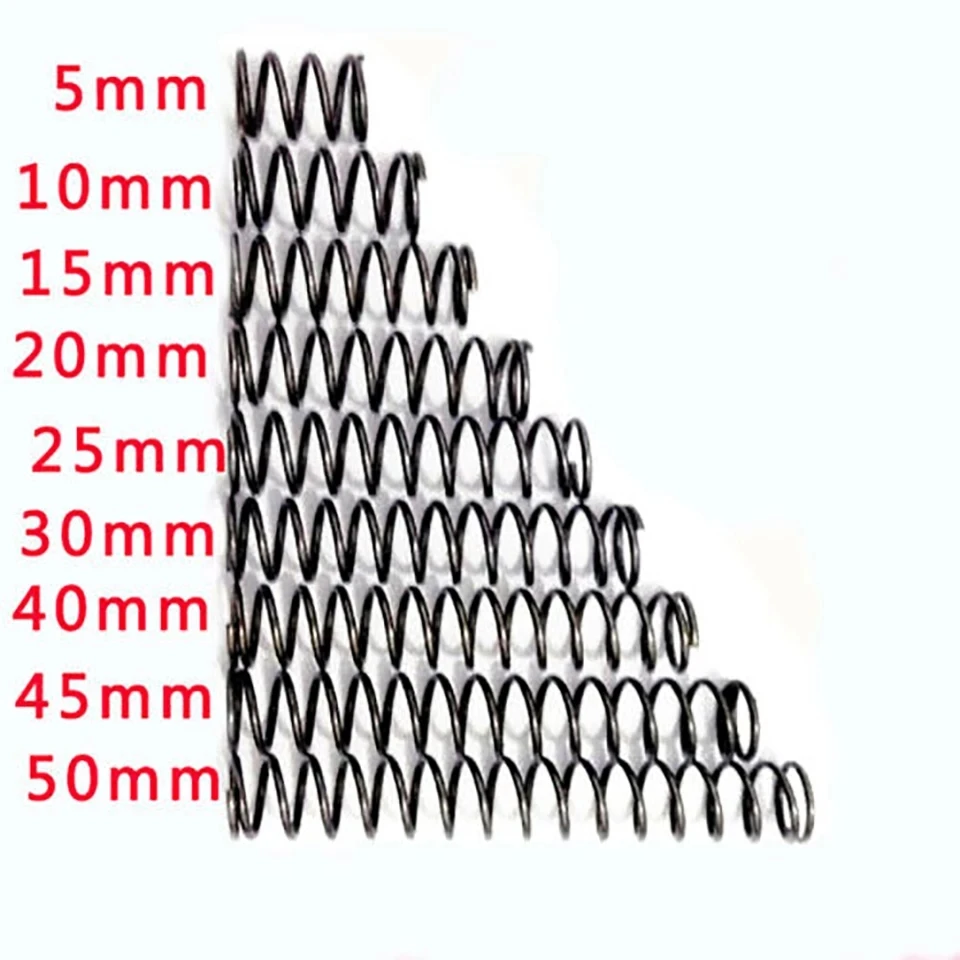 

10pcs wire diameter 0.3mm outer diameter 5mm small spring compression spring steel