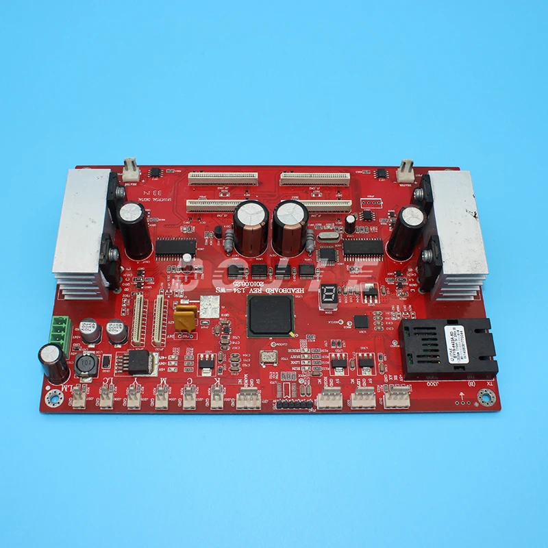 Для Galaxy UD 181LB/UD 1812LB/UD 2512LC dx5 head board V1.34 в красном цвете|Детали принтера| |