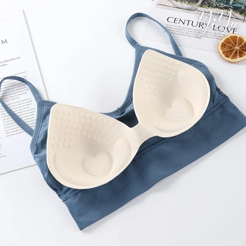 Топ укороченный Женский бесшовный цвет в ассортименте 1 шт|Топы без бретелек| |