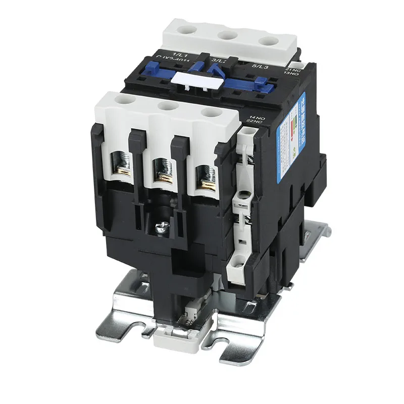 Контактор переменного тока 40A 3 фазы 380 V 220 110 36 24 50/60 Гц carril Din контактор de CA montado RU