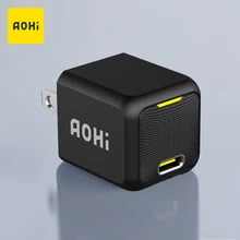 AOHI Magcube 30W GaN Charger PD Portable Charger Type C Fast Charge Charger for iPhone 13 Pro Max Samsung Huawei Phone Charger