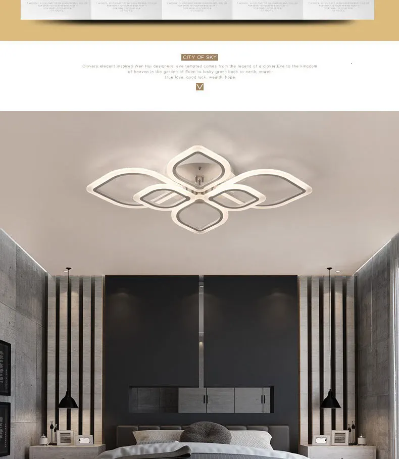 Creative Simple led chandeliers ceiling Modern Chandelier for living room lights Bedroom light fixtures led chandelier lighting