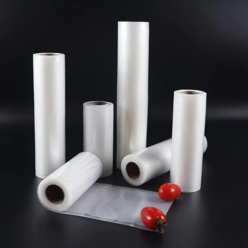 

5m/roll Vacuum Sealed Bag PE Clear Packaging Food Saver Bag Home For Vacuum Storage Bag Kitchen Accessories Vacuum Sealed Bag