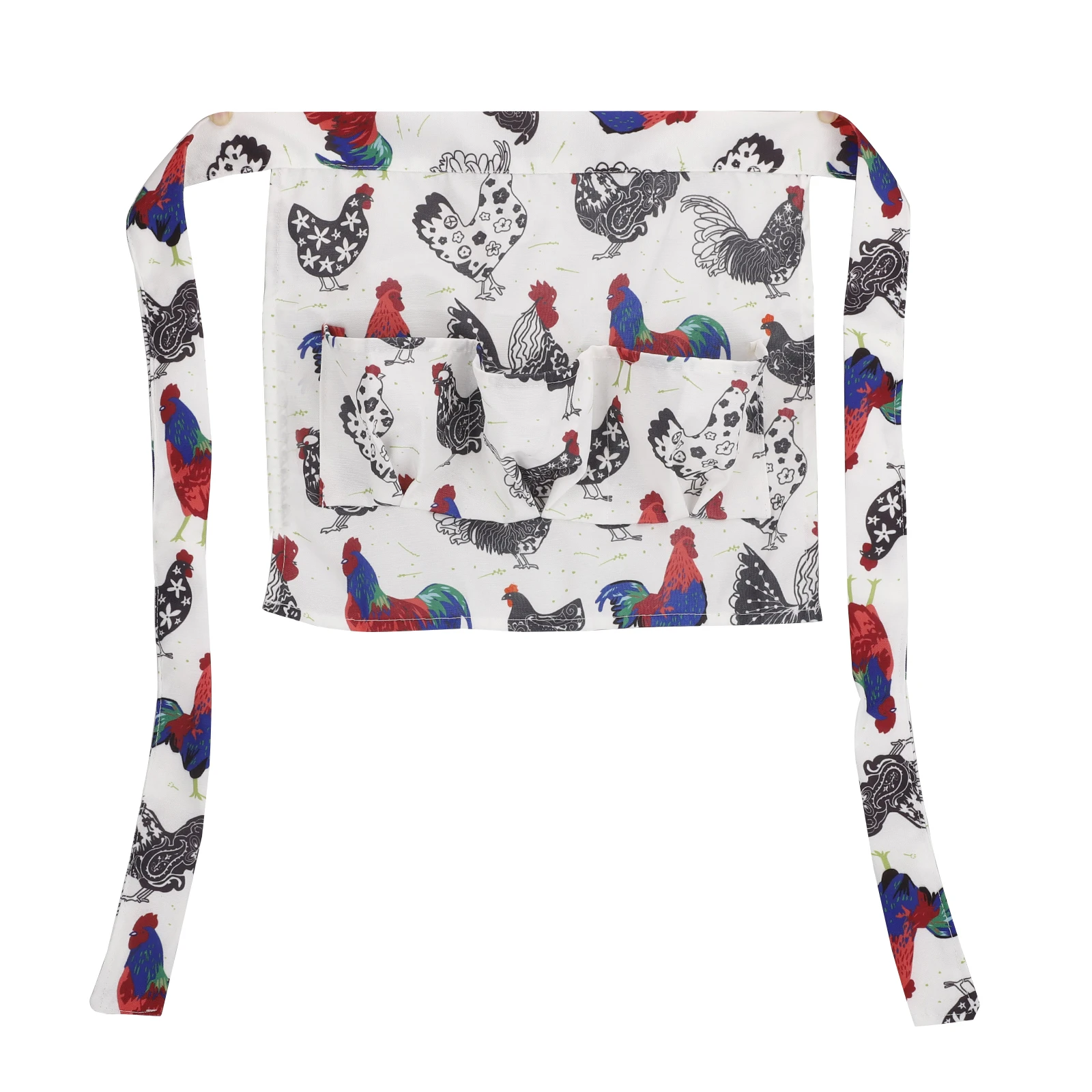 

Фартук для сбора яиц, кухонная одежда с несколькими карманами для собирания яиц, удерживания гусиных яиц в домашних условиях, товары для кух...