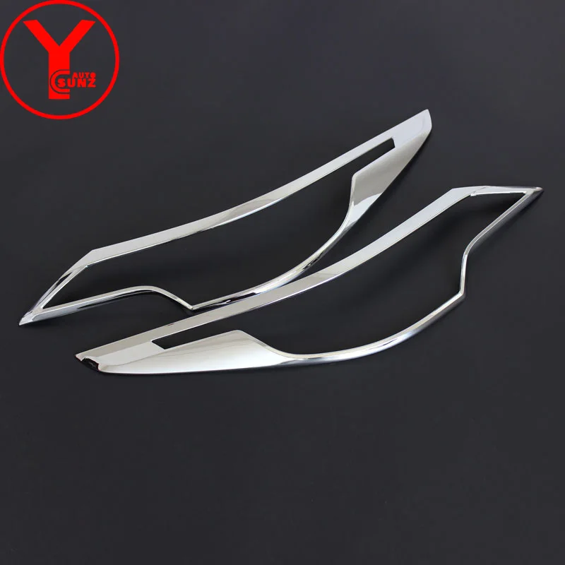 YCSUNZ хромированный ABS налобный фонарь автомобильные запчасти аксессуары для toyota