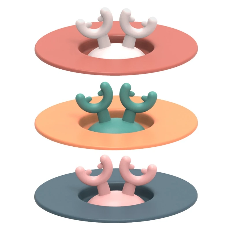 

Силиконовая крышка для чашки с рогами