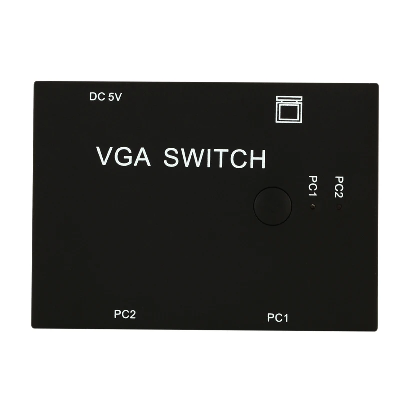 

4 in 1 out VGA Switch 4 Ports USB Switch Box Monitor VGA Switcher Splitter Box For Multiple Audio Video Devices Sharing