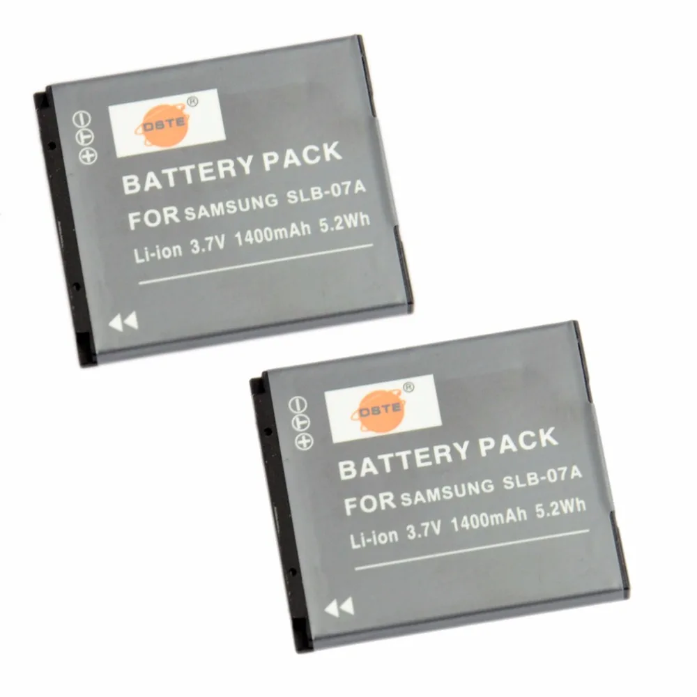 Зарядное устройство с ЖК-дисплеем для Samsung ST50 ST500 ST550 TL100 TL220 TL225 1400 мАч 3 7 в 2 шт. |