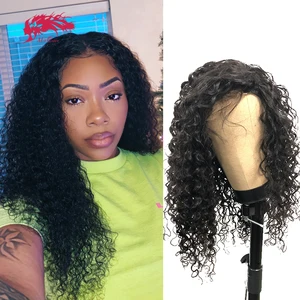 Кружевной парик холодной волны 4x4 5x5 HD для чернокожих женщин, волосы Ali Queen естественного цвета, перуанские человеческие волосы Реми, кружевной парик с детскими волосами