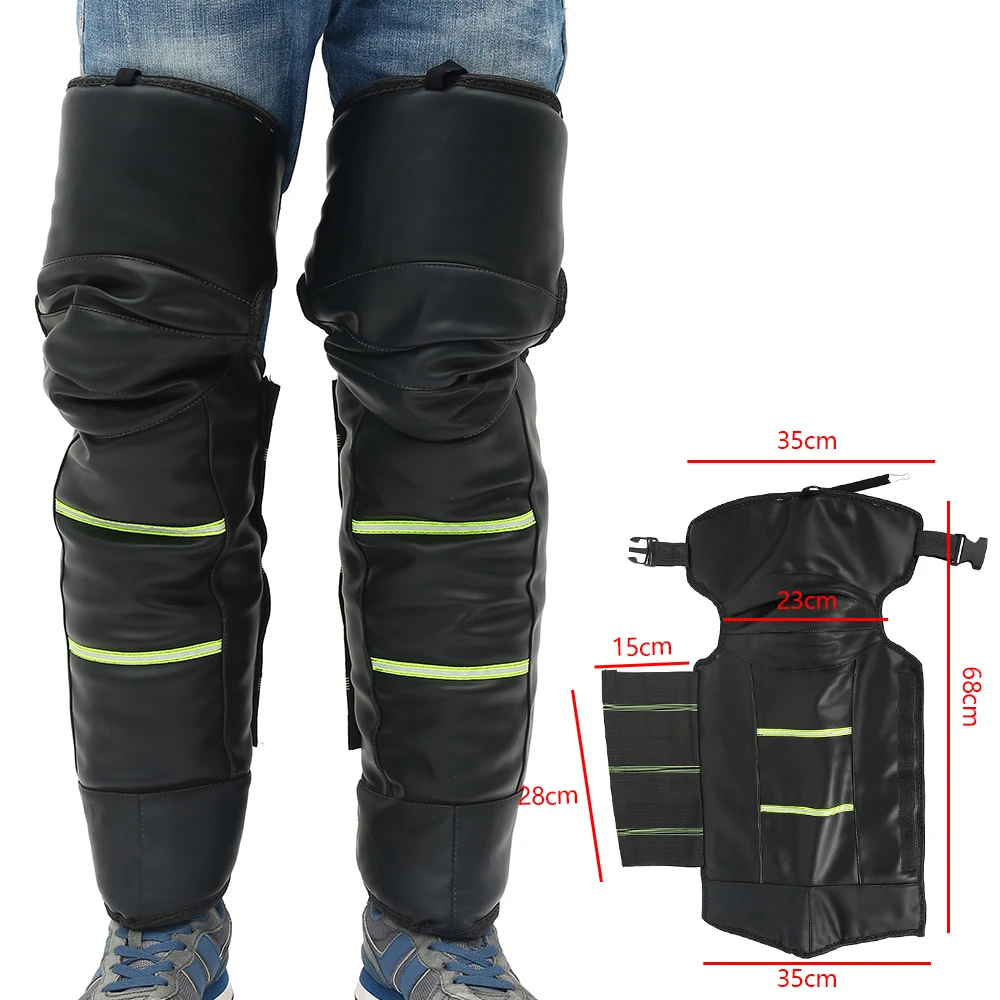 Motorcycle Protective KneePad Winter Scooter Moto Bike Warmer Windproof Warming Knee Pads Legs Protector Thickening Cold-Proof