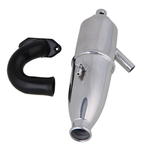 Серебристые W10003 Запчасти для модернизации из алюминиевого сплава выхлопная