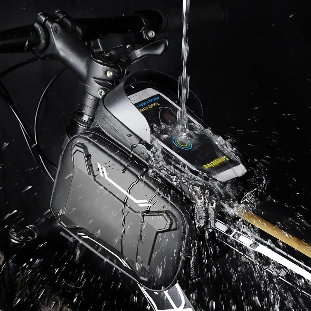 Велосипедные сумки Передняя рама MTB велосипедная сумка Аксессуары для
