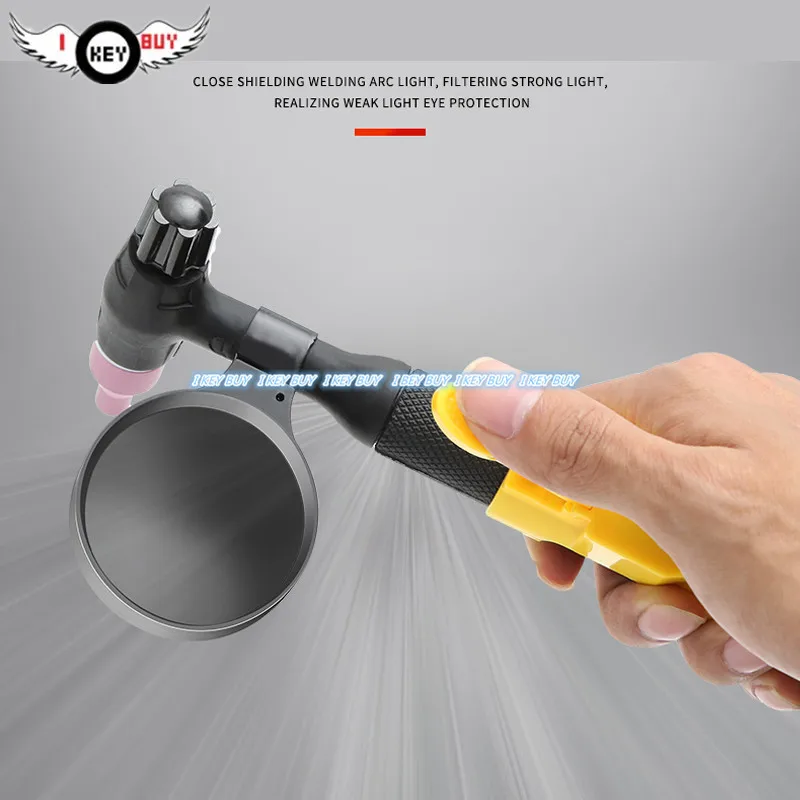 

Free Shipping Argon Arc Gun Cover Self-locking Blind Mirror Low-light Filter Welding Machine Tip Accessory WP-9/17/18/26 Parts