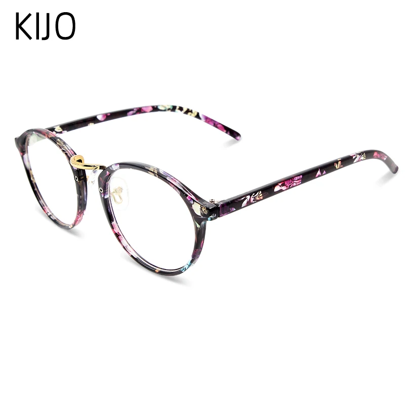 Модные прозрачные круглые очки прозрачная оправа женские для близорукости