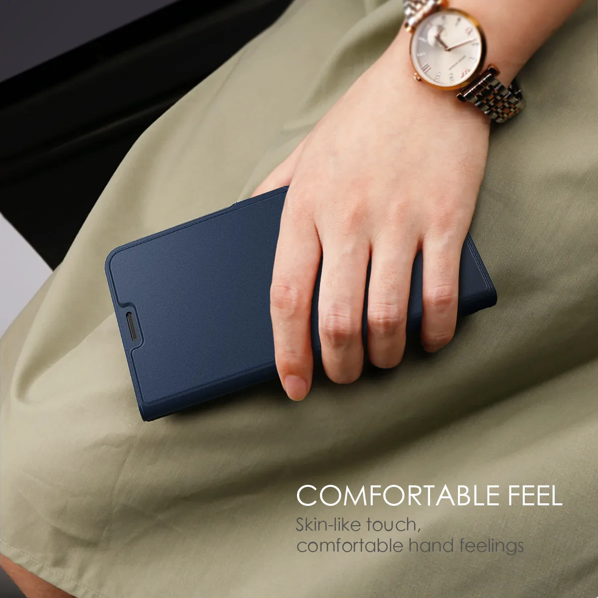 Чехол для Samsung Galaxy Note 10 Plus Магнитный чехол из искусственной кожи с откидной