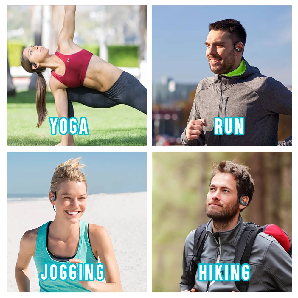 Спортивные Беспроводные наушники DACOM Armor Plus водонепроницаемые для бега G06 Bluetooth 5 0