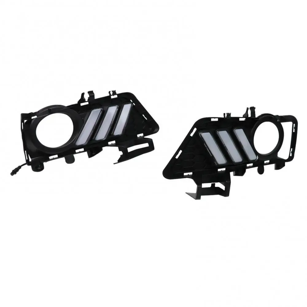 

2Pcs Three-color Special Daytime Running Light Fog Lamp for BMW F30 F35 13-19 Auto Lights Shell