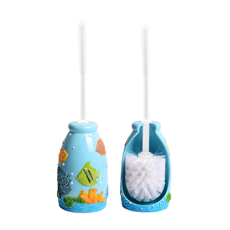 Держатель для туалетной щетки в морском стиле полимерная основа принадлежности