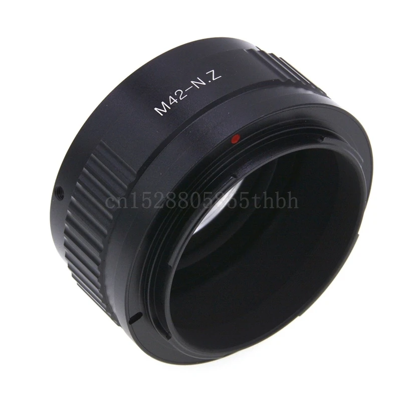 

Aluminum Alloy Lens Mount Adapter Premium M42-NZ Adapter Ring For Nikon- Z Mount Z6 Z7 Camera Digital Camera Repair Part