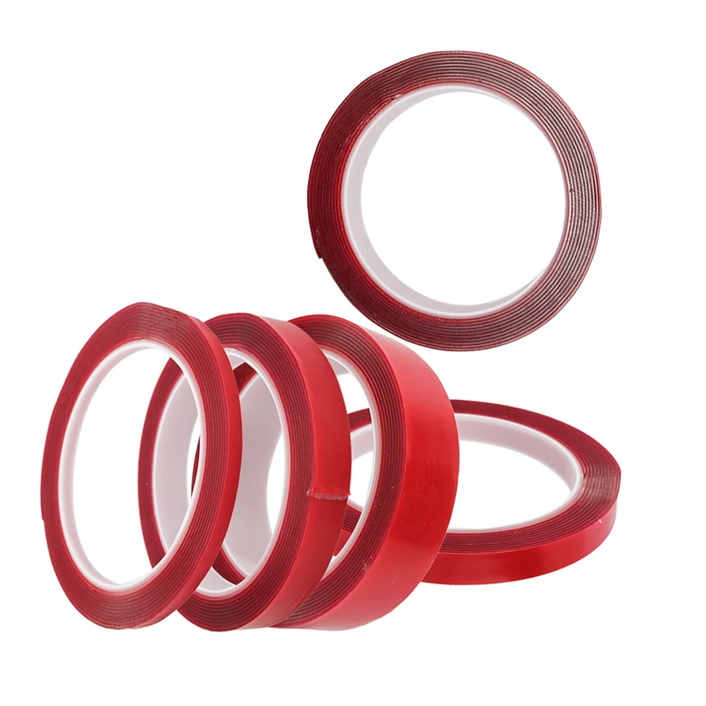

3m Acrylic Double Sided Adhesive No Trace Tape Roll Clear Sticker Mounting Waterproof Tape for Car Cell Phone Household Industry
