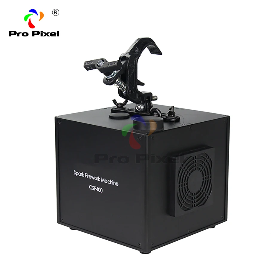2 шт. с Flightcase и 10 Сумки косметическая пудра 400 Вт осень Spark фейерверк машина для свадебного торжества Dmx дистанционное управление