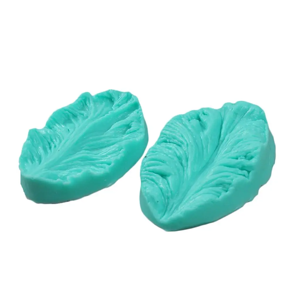 2 шт. лепестковая форма в виде тюльпана 3D листья Fondant силиконовые формы для торта