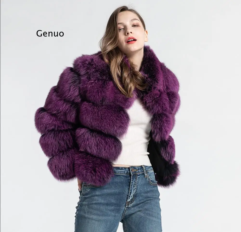 

Thick Warm Winter Fur Coat Women Faux Fox Fur Jacket Autumn Fashion Casual Outerwear Girls Fur Coat Outwear