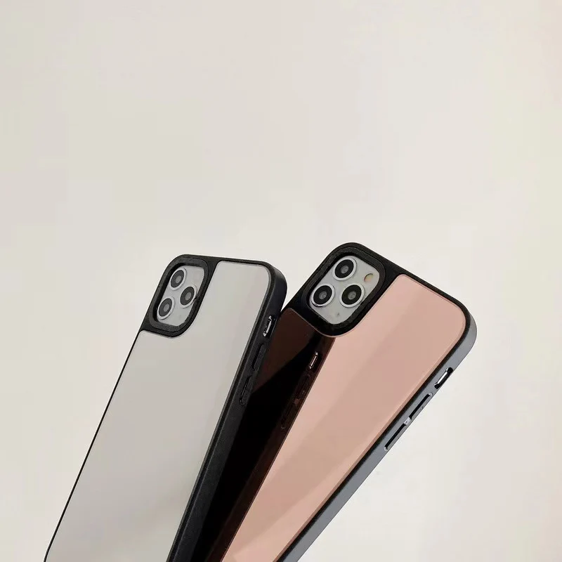Custom Name letter logo Luxury Mirror Case for Iphone 14 13 11 Pro 12 Pro MAX 8 7 Plus X XS XR Case Shockproof Phone Covers mini
