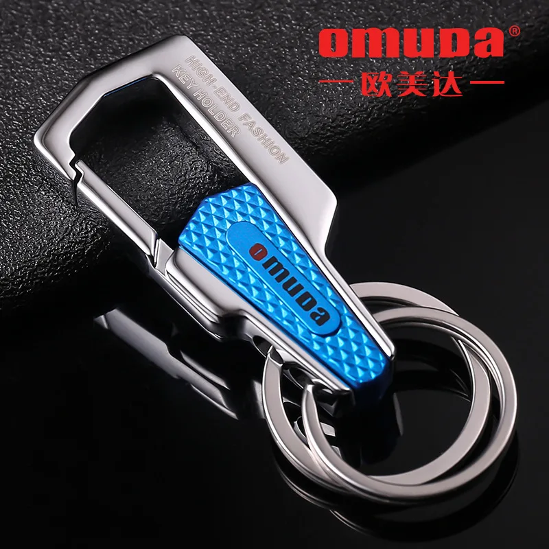 

OMUDA Keychain Car Key Chain Stainless Steel Key Ring Keyrings for Friend Man Women Gifts