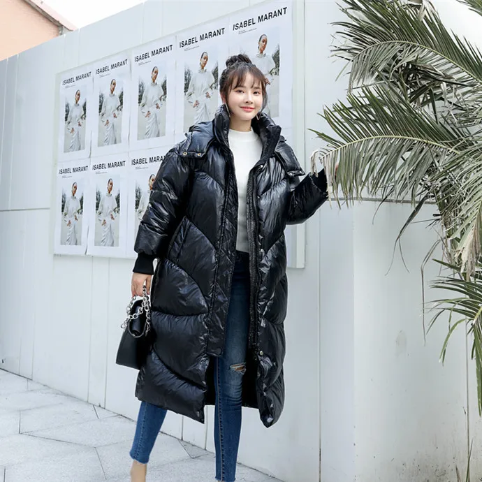 2019 пуховики и парки для девочек: футболка с длинным рукавом Парадное тонкое