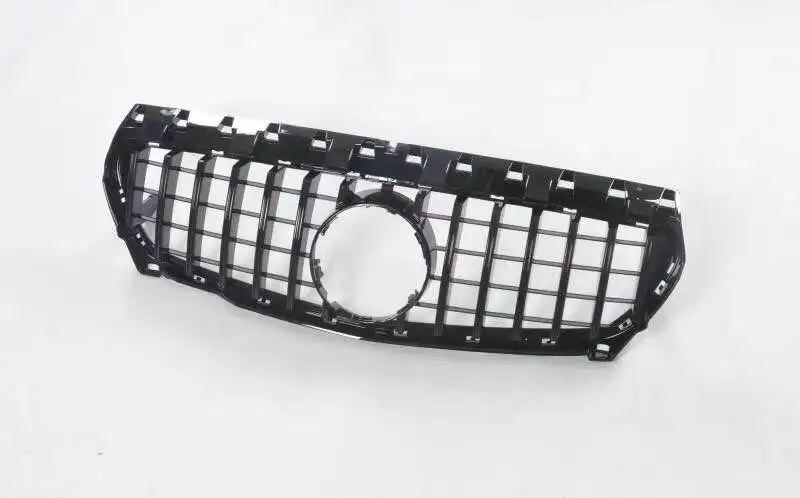 

Black Front GT R Grille Racing Grill For Mercedes Benz CLA Class W117 CLA200 CLA250 CLA45 2013-2016