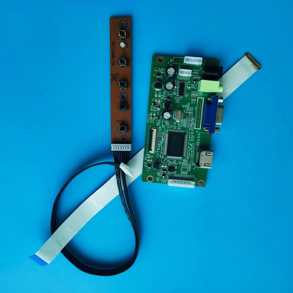 Для LP156WF6-SPB6/LP156WF6-SPJ2 монитор дисплей плата контроллера ПИД светодиодный драйвер экран 1920X1080 VGA ЖК-дисплей, совместимому с HDMI 15,6