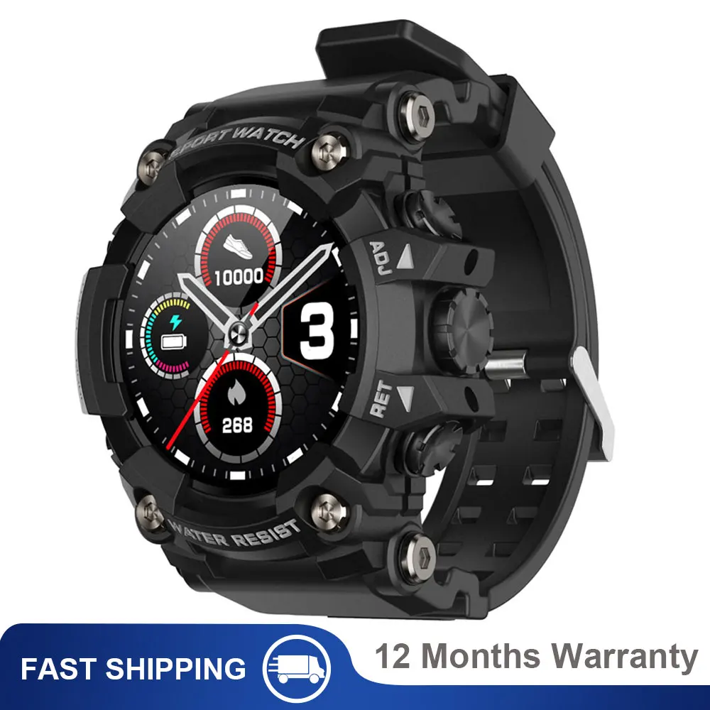 

Hot Smart Watch Men Women Sport Fitness Tracker Full Touch Screen Heart Rate Bluetooth Digital Clock SmartWatch For Android ios