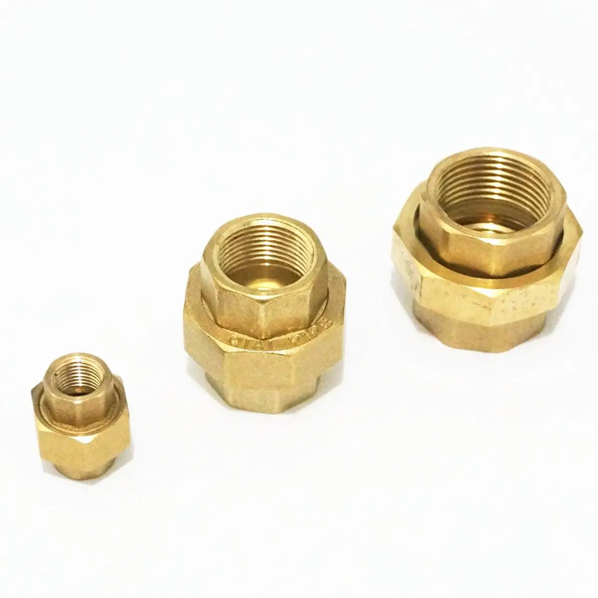 Латунный Соединительный штуцер с шестигранным хвостовиком BSP типа мама 1/8 дюйма