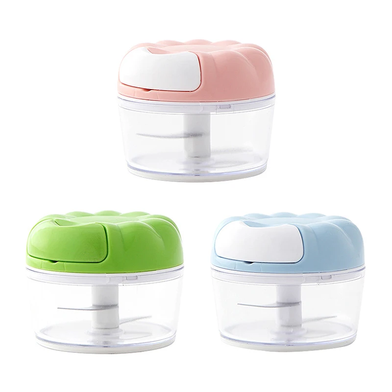 Мясорубка измельчитель для чеснока миксер измельчители овощей ручной мощный еды