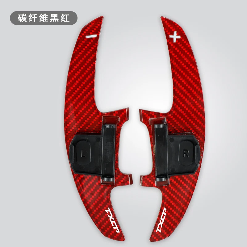 Чехол для Volkswagen GTI Carfiber, лопатки переключения передач Volkswagen RRLINE GTS GTD, медиаторы переключения передач на рулевое колесо