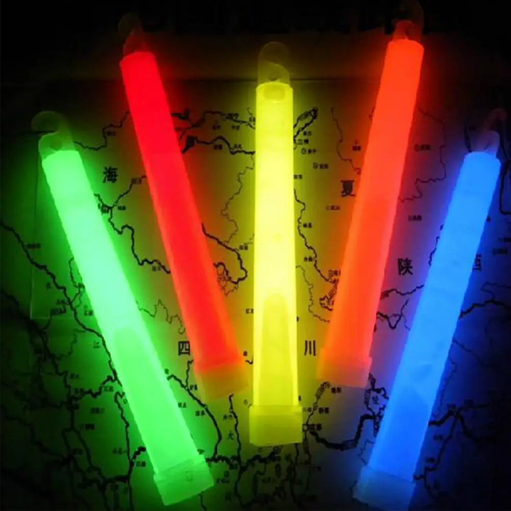 

1pc 6inch Multicolor Glow Stick Chemical Light Stick Camping Party Emergency Chemical Fluorescent Supplies Clubs Decoration G8p8