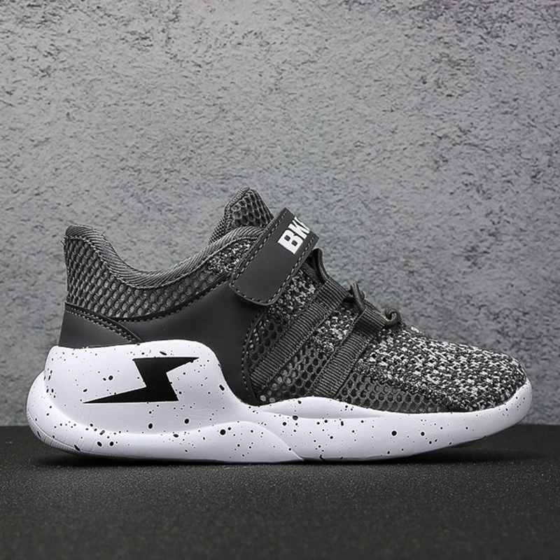 Летняя детская обувь Кроссовки для мальчиков и девочек Повседневная с дышащей