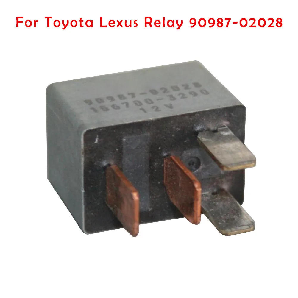 4 контакта DC 12V A/C автомобильное реле сцепления для Toyota Lexus OEM 90987 02028 156700 3290