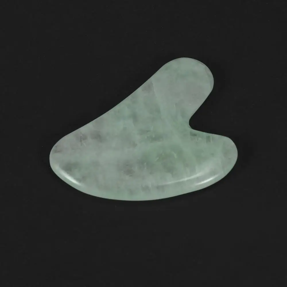 Анти старения натурального нефрита гуаша соскабливающая доска для ухода за