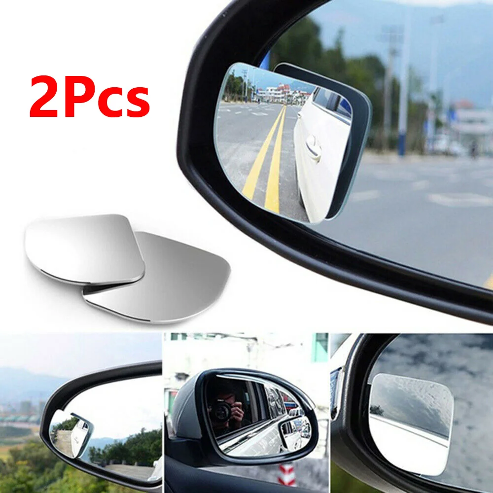 

2pcs Blind spot mirror 360 degree Accessories Adjustable Glass Side view