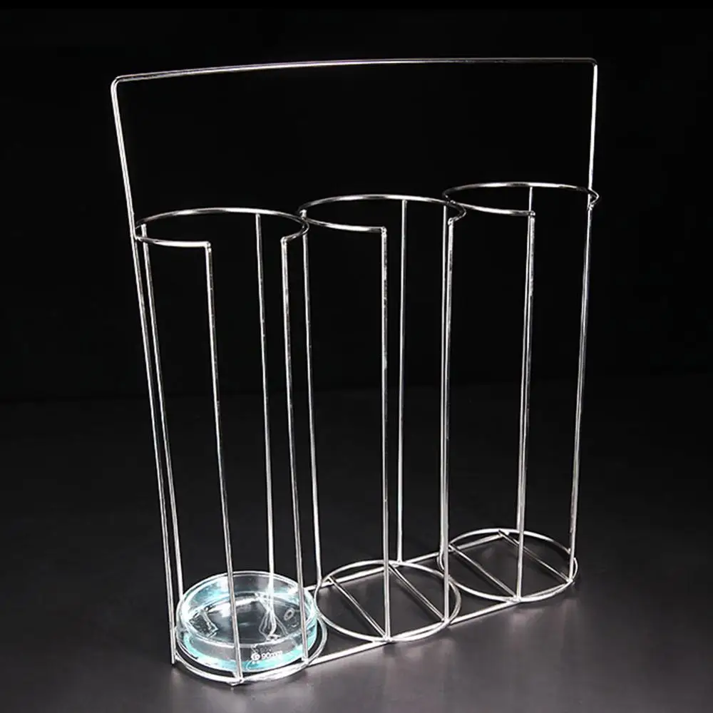 Лабораторные инструменты Петри полка для тарелок из нержавеющей стали 3