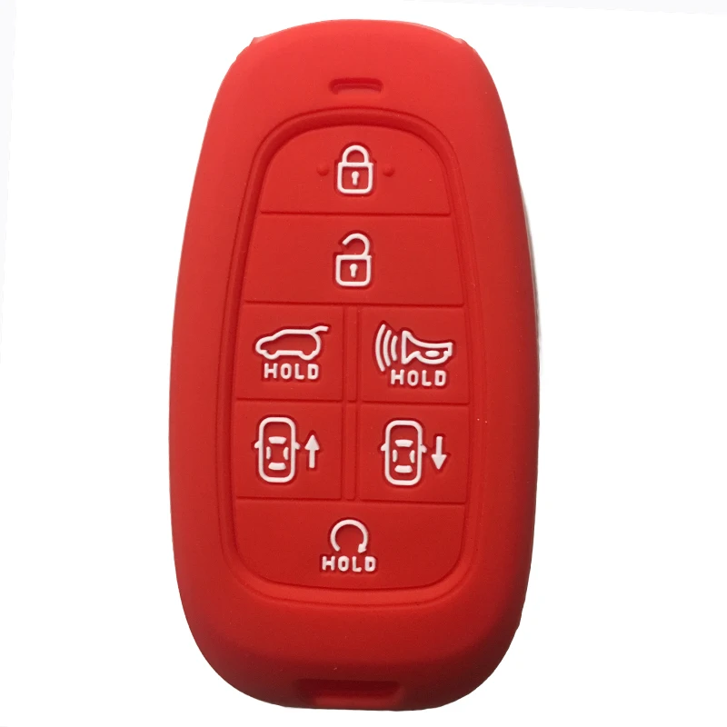 Чехол для автомобильного ключа чехол брелока сигнализации подходит Hyundai Sonata 2019 Dn8