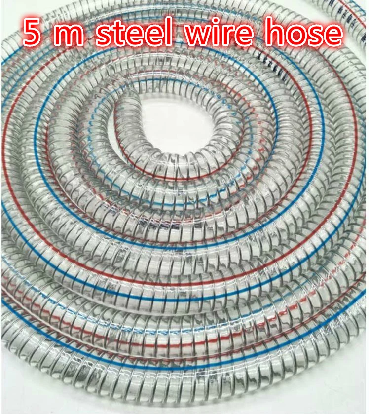 5 m steel wire hose Масляный насос дизельного 12В топливный пистолет 5 М шланг для душа небольшой Электрический самовсасывающий насос оружейного масла насосные машины масляного насоса - Напряжение: 5 m steel wire hose